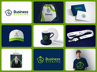 E-learning Platform and Social Network Logo branding e learning platform graphic design identity logo logo design