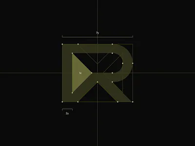 Restolab branding design graphic design grid icon logo minimal system typography vector