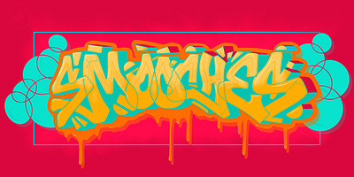 Smooches branding design digital art fresco graffiti graphic design graphic designer illustration logo ui