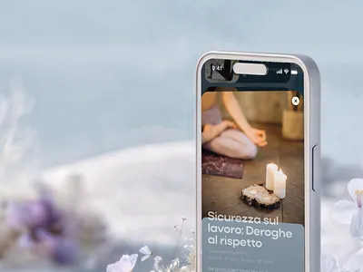 MediApp 3d animation app design dzen fitness floral focusandcalm health meditation mindfulness motion graphics product design ui wellness