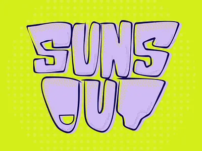 Suns Out! branding design digital art fresco graffiti graphic design graphic designer illustration logo ui