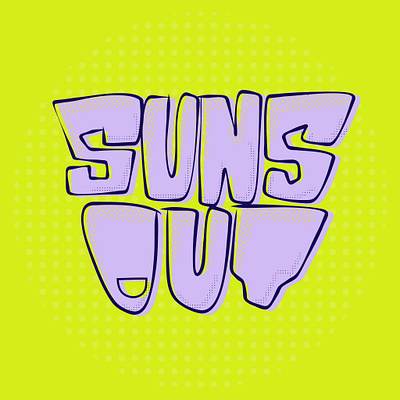 Suns Out! branding design digital art fresco graffiti graphic design graphic designer illustration logo ui