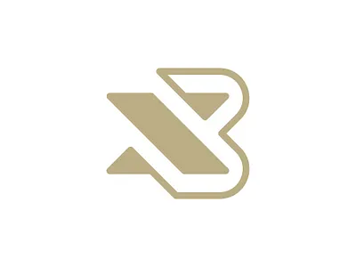 Stylish B X Monogram alphabet b bold brand and identity bx combination initial letter letter mark minimal minimilist monogram premade logos professional sleek typography x xb