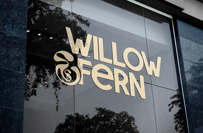 Willow & Fern – A Serene Brand Identity for a Botanical Brand brand identity branding graphic design illustration lifestyle logo