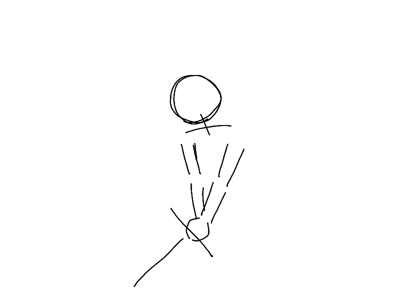 big swing 2d animation illustration