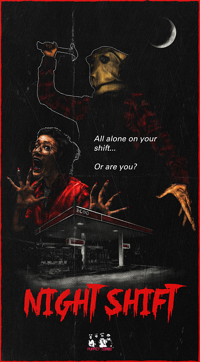 Night Shift fan art art digital painting horror illustration rebelle