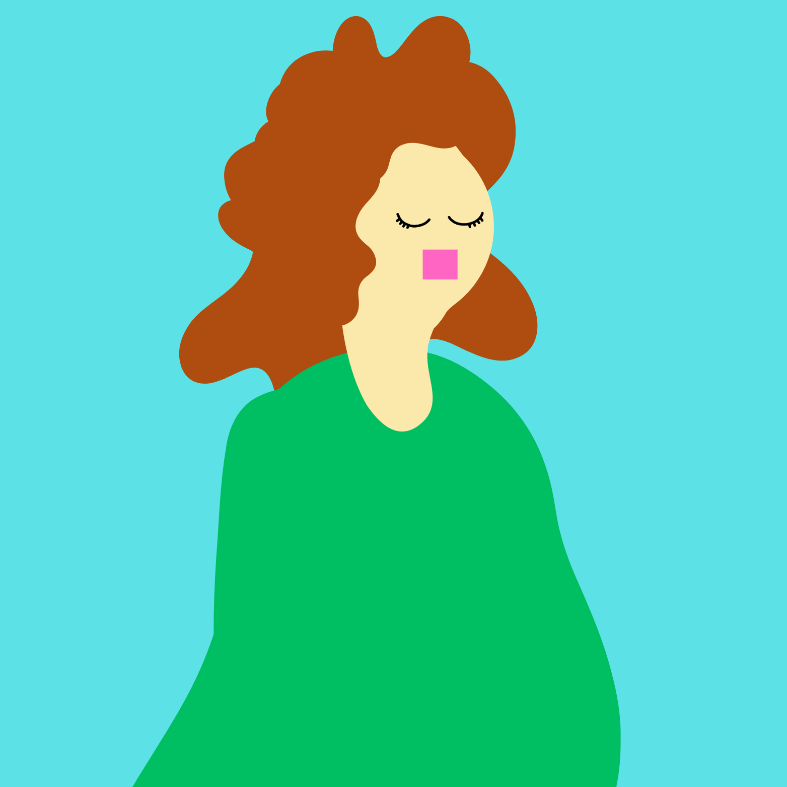 Example of 6 Illustration Wall Art Characters