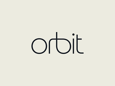 orbit wordmark design graphic design orbit wordmark
