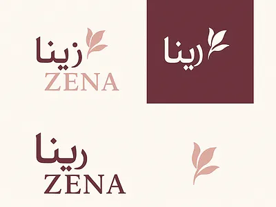 ZENA is a Luxury Brand logo design 3d branding creative logo design graphic design illustration logo vector vintage logo