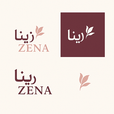 ZENA is a Luxury Brand logo design 3d branding creative logo design graphic design illustration logo vector vintage logo