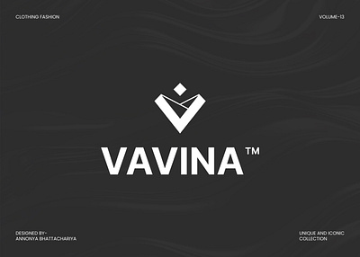 Fashion logo, logo design, clothing logo, minimal logo, v letter brand identity branding clothing clothing logo design fashion fashion logo letter logo logo logo design luxury logo minimal minimal logo modern logo v letter