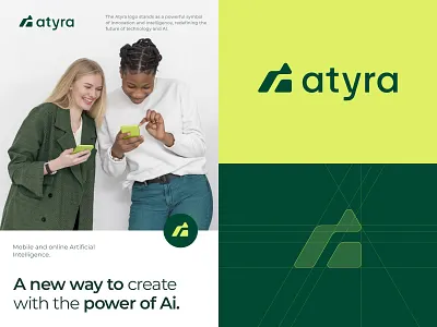 Atyra - Logo & brand identity a lettermark a logo a monogram abstract logo ai logo brand design brand identity branding brandmark growth logo identity designer logo logo design rebranding sales logo symbol tech logo type typography wordmark