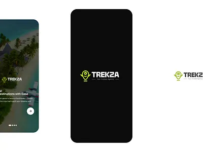 ✨ Trekza App – Loading & Onboarding Screen UI casestudy figma figma designer home screen login mobile app mobile ui design onboarding product design product ui travel app travelling travellling ui ui ui designer uidesign ux uxdesign wellcome screen design