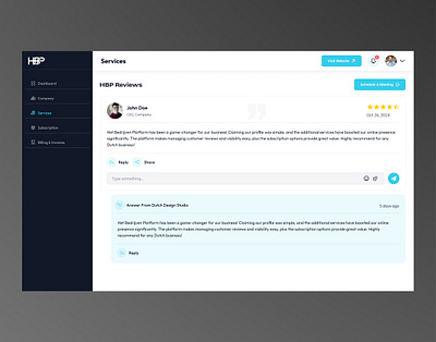 Business Reviews and replies ui design customer reviews dashboard dashboard ui figma design figma website google review analytics ui marketplace ui reputation monitoring ui review design review in dashboard review management system design review page design ryven ryven dashboard ryven ui ryven uiux ryven ux uiux design website ui ux design