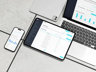 Multi-Device SaaS Dashboard – Responsive Mockup Showcase business dashboard showcase figma design multi device ui design ryven ryven ui ryven uiux ryven ux saas cross platform ui saas responsive mockup website ui ux design