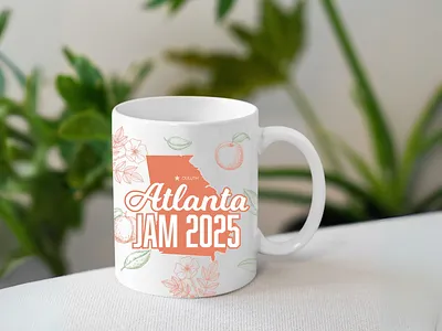 Atlanta Jam Mug Design branding design graphic design logo logo design