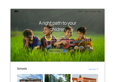 Nepal Montessori Society design figma ui ui ux user experience user interface ux figma