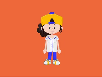 Backyard Heroes Custom Character Illustration aesthetic branding design graphic design illustration vector