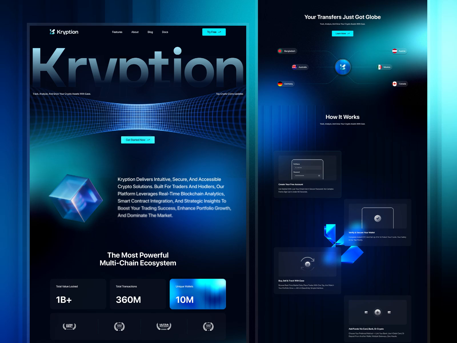 Example of High Converting Landing Page Design