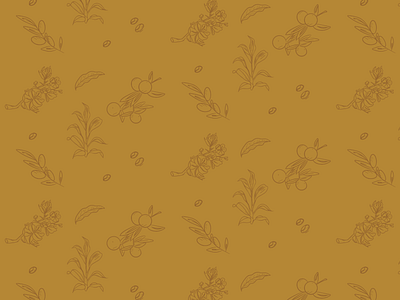 Blossom Brew Iconography Illustration branding design floral iconography floral illustration graphic design iconography illustration line art line art illustration vector