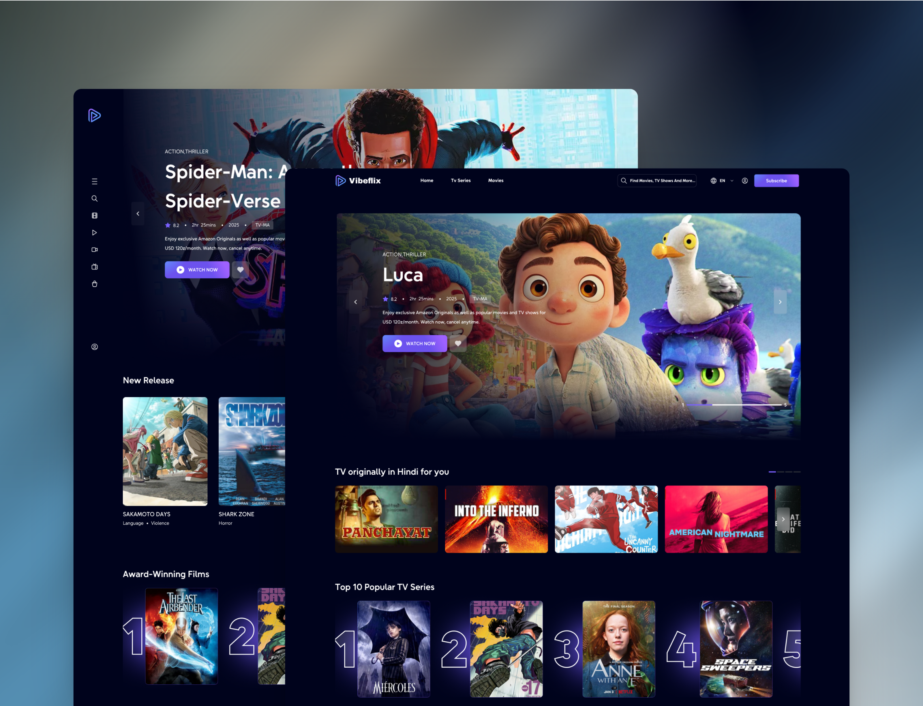 Example of Custom Website UI/UX (10 Pages)