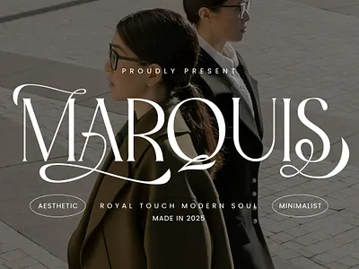 Marquis – Elegant Modern Serif aesthetic branding design display elegant fashion graphic design iu layouts logo luxury brand magazine minimalist modern modern serif serif typography website