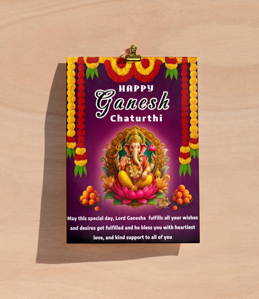 Happy Ganesh Chaturthi advertisement banners blessings creativity digitalartwork faith festivals ganeshchaturthi graphicdesign love mockups ocassions photoshop posterdesign prayers pujafesitivals