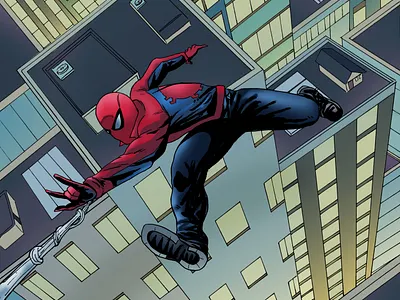 Last Stand Spiderman artist artwork book cover character illustration characters comic artist comic book comic cover comic style cover art cover design cover layout drawing editorial heroes illustration publishers sketch super hero wallpaper