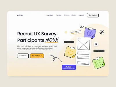 Landing Page - Usable dailyui design landingpage ui webdesing