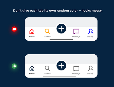 BAD VS GOOD UI DESIGN adobe photoshop app design branding creativedesign dark ui design figma framer graphic design graphicdesign illustration letter logo logo logo design text logo ui uiux ux vector web design