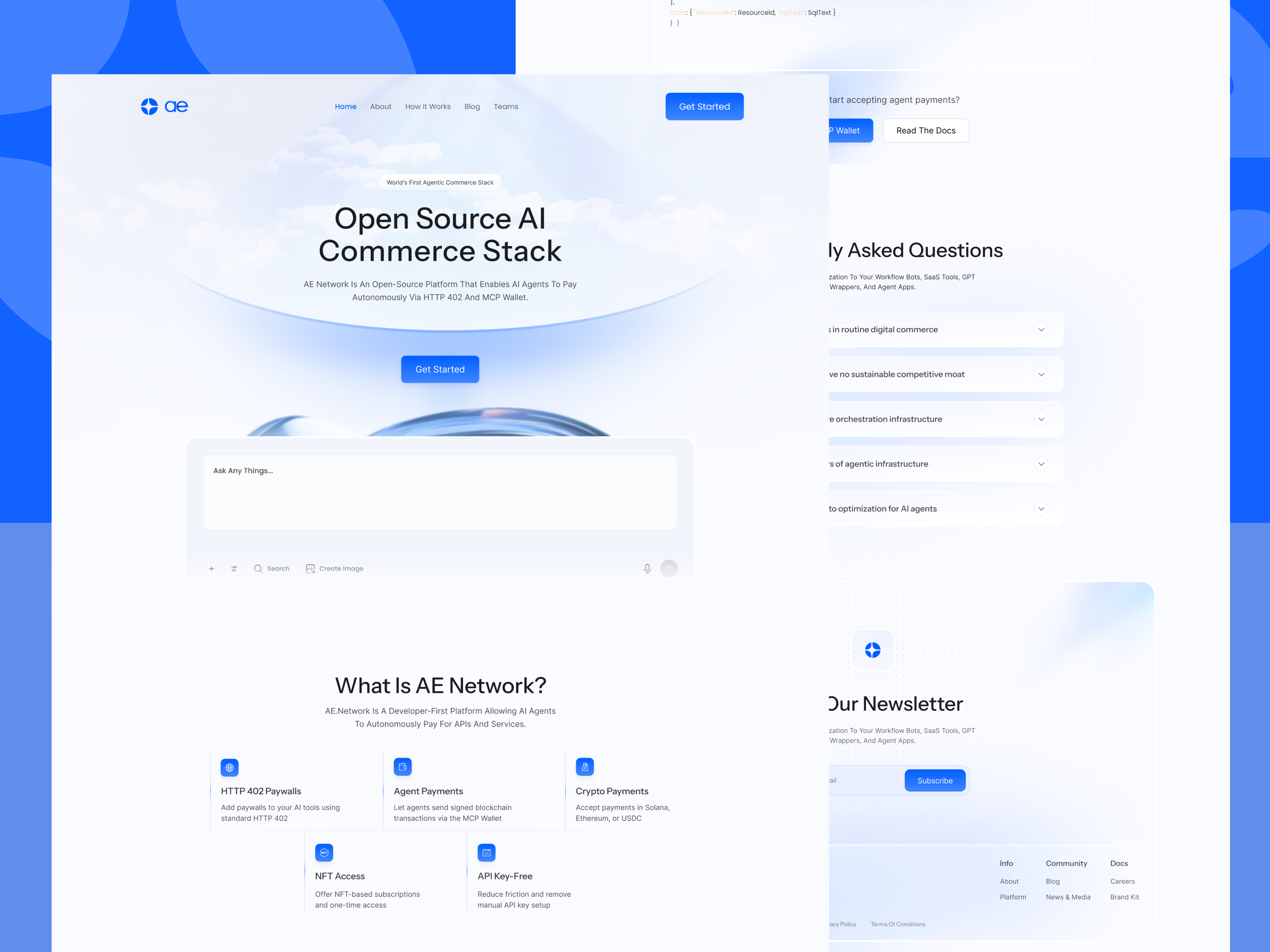 Open Source AI landing page ai ai agent landing page ai agent website ai autonomous ai chatbot ai landing page ai platform ai stack ai website chatbot