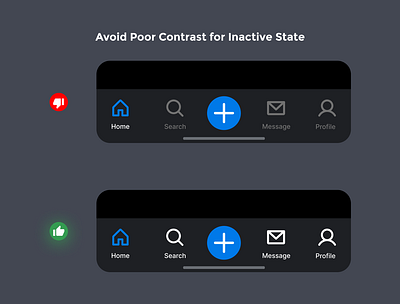 BAD VS GOOD UI DESIGN adobe photoshop app design branding creativedesign dark ui design figma framer graphic design graphicdesign illustration letter logo logo text logo ui ui design uiux ux vector web design