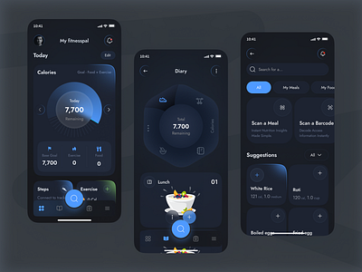 Fitness Mobile App Design app app design fitness fitness app fitness app design fitness mobile app fitness ui consept gym healthy ios mobile app mobile ui ui design wellness workout
