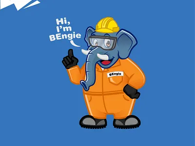 ELEPHANT branding character character design design graphic design illustration logo mascot ui vector