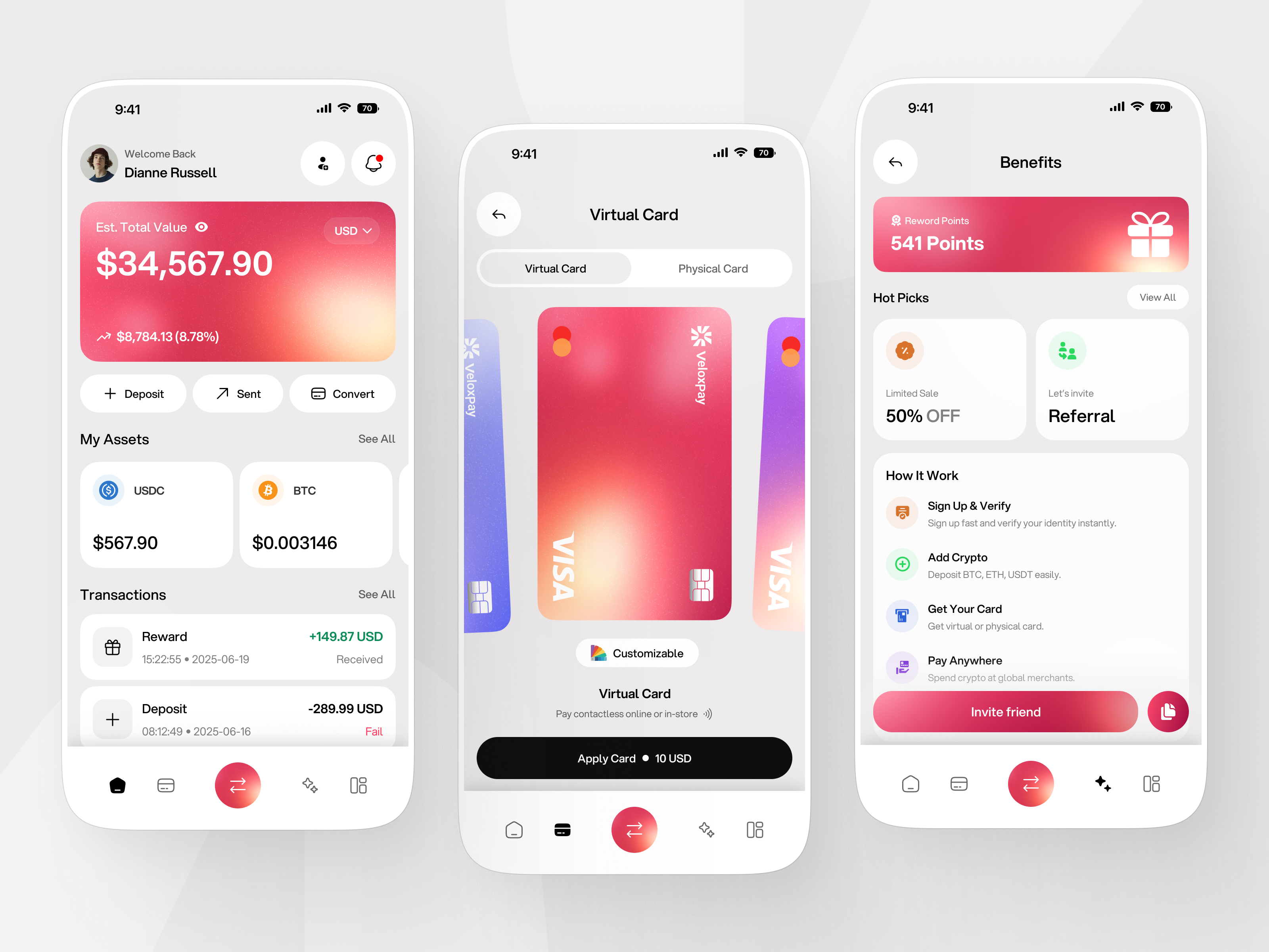 Example of Finance Banking Mobile App