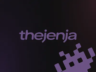 thejenja - Identity Redesign 2025 dark design figma