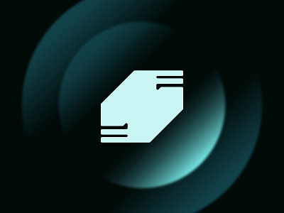 N+F Logo Design for an Ai Automation Brand ai automation design graphic design logo n logo nf logo