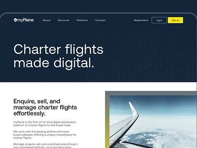 myPlane branding identity logo ui web design