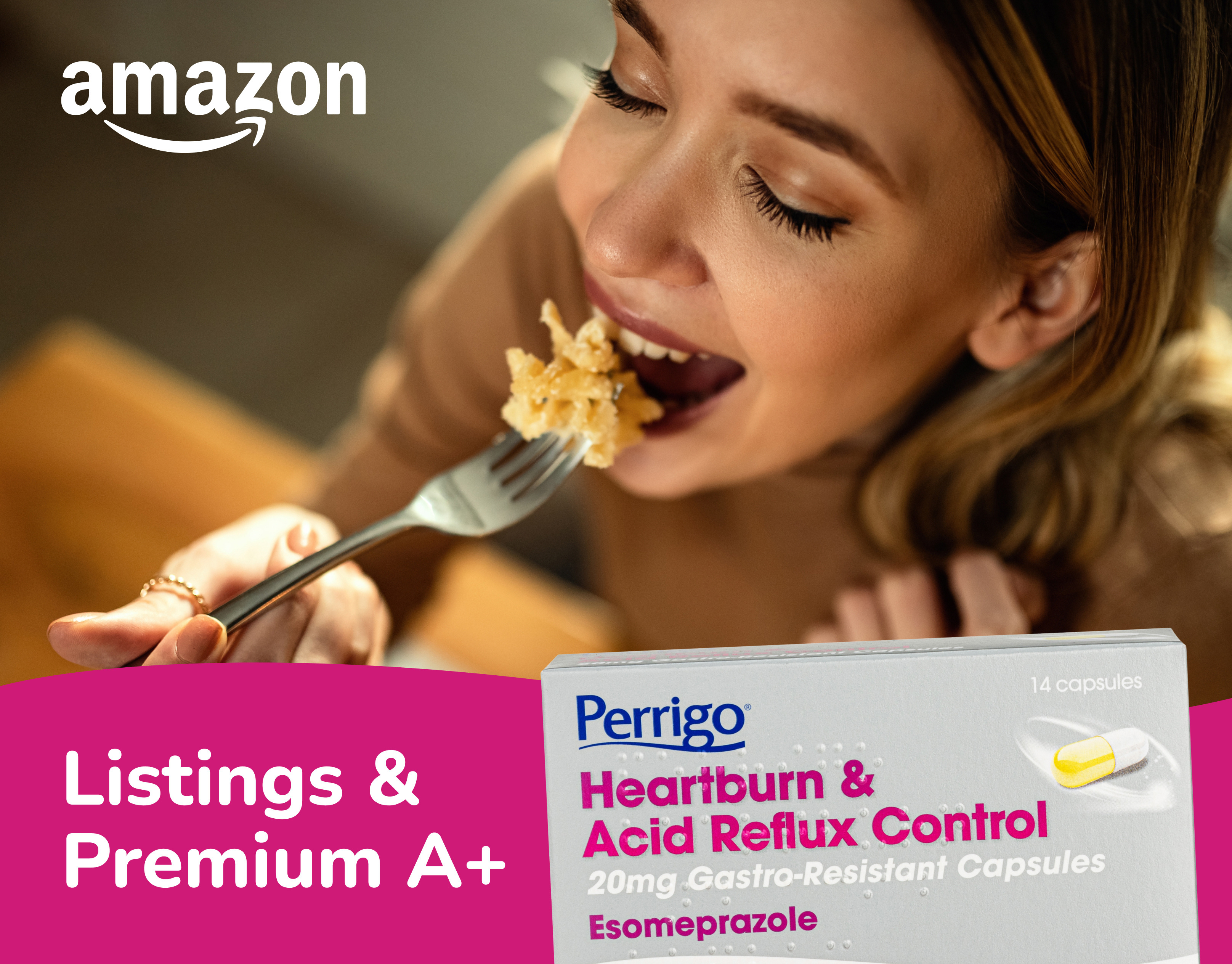 Perrigo Esomeprazole - Amazon Listing Images & EBC amazon design services london amazon designer uk amazon infographics amazon listing designer amazon listing images amazon listing optimization amazon product amazon product images design amazon product page design amazon seller images ecommerce listing design listing design listing images marketplace product images pictures for amazon listing product listing images