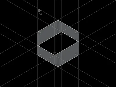 Hexagon blockchain branding crypto crypto logo design hexagon logo industrial logo logo minimal logo minimalism modern logo monochrome logo perspective logo simple