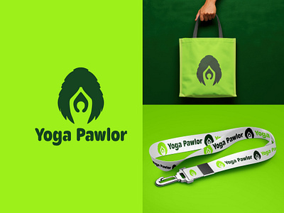 Yoga Pawlor - Logo Design branding logo logo design minimal logo