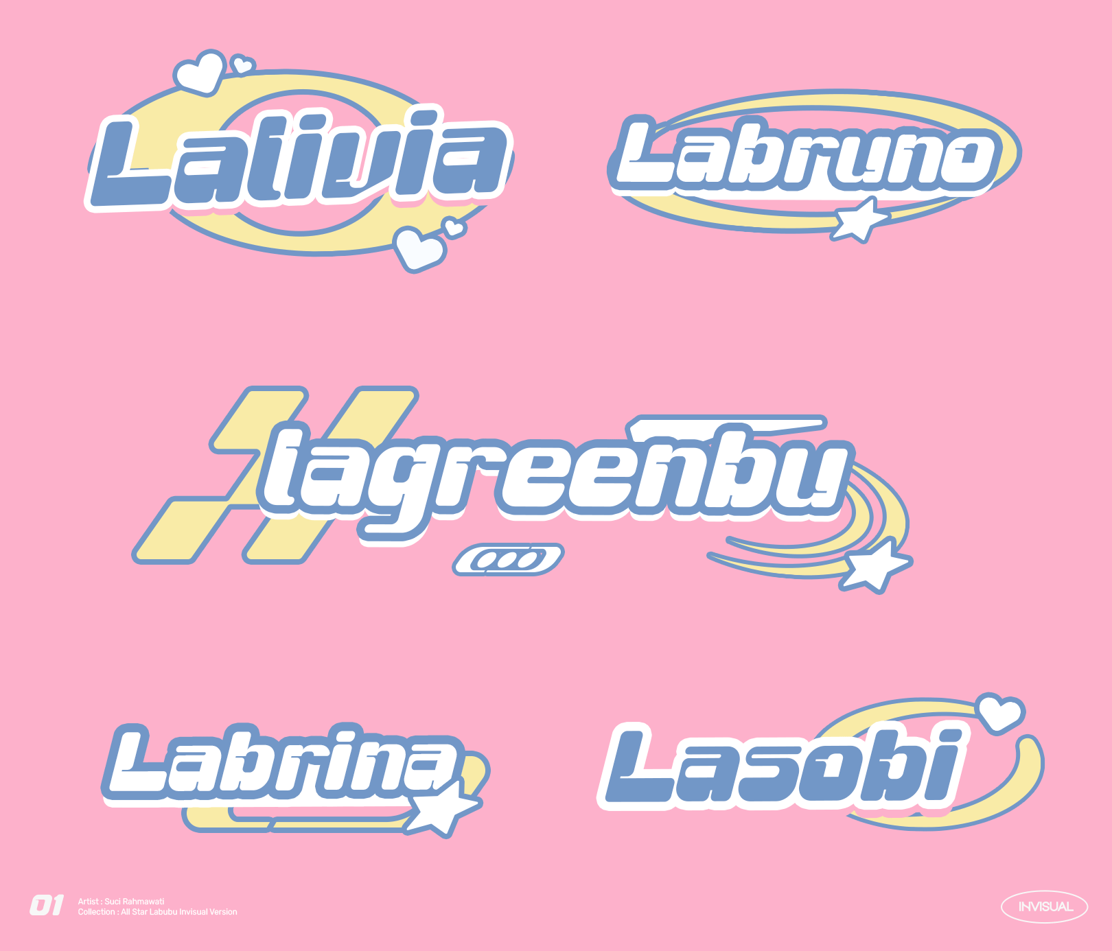 Example of Labubu All Stars  Character Illustration