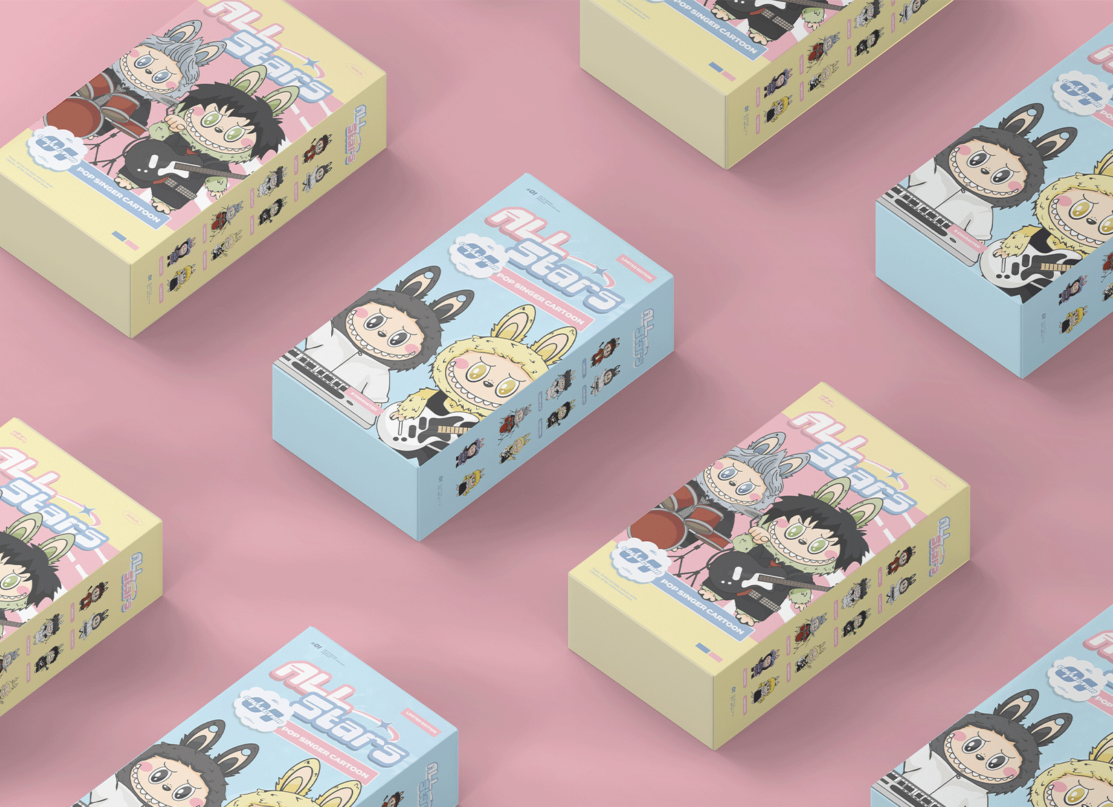 Example of Labubu All Stars  Character Illustration