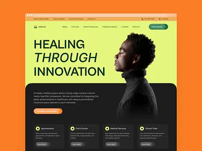 Healix Website Design dstudio dstudio agency hair loss halal design healthcare healthcare landing page healthcare website landing page medical website mental health minoxidil product design telehealth website ui user experience ux web design website website design weight loss