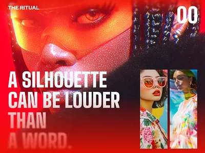 Fashion Journal Website branding fashion graphic design landing page ui web design