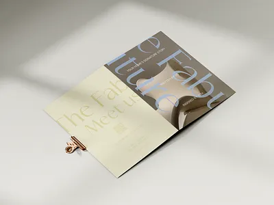 The Fabula Furniture - Brochure Design branding brochure brochure design graphic design
