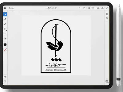 Shabnam Parvanezadeh Logo branding graphic design logo