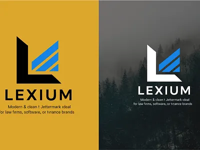 LEXIUM Logo 3d branding graphic design logo