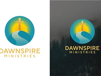 DAWNSPIRE MINISTRIES Logo branding graphic design logo motion graphics
