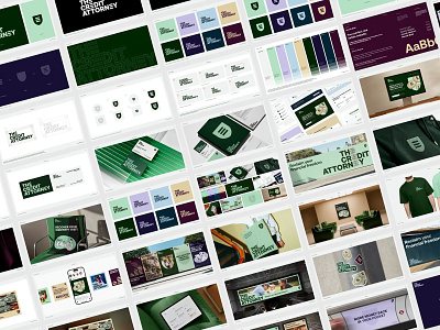 Branding - The Credit Attorney branding graphic design logo